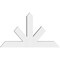 Ekena Millwork Saratoga Architectural Grade PVC Gable Bracket, 60"W x 35"H x 6"D x 6"F, 14/12 Pitch GBP060X35X0606SAR00 - alternate 2